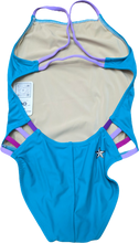 Load image into Gallery viewer, Size 32 Turquoise Hipster with Purple Accents