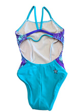 Load image into Gallery viewer, Sleek - Teal with holographic leaf side panels - 24
