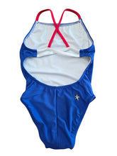 Load image into Gallery viewer, Sleek - Royal Blue with Red and White Straps - 26