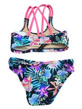 Load image into Gallery viewer, Bikini - Tropical Flowers - XS
