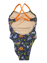 Load image into Gallery viewer, Sleek - Dino Halloween with Orange Straps - 22