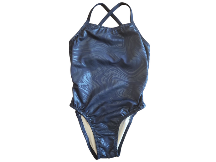 Size 24 Black Swirl Hipster