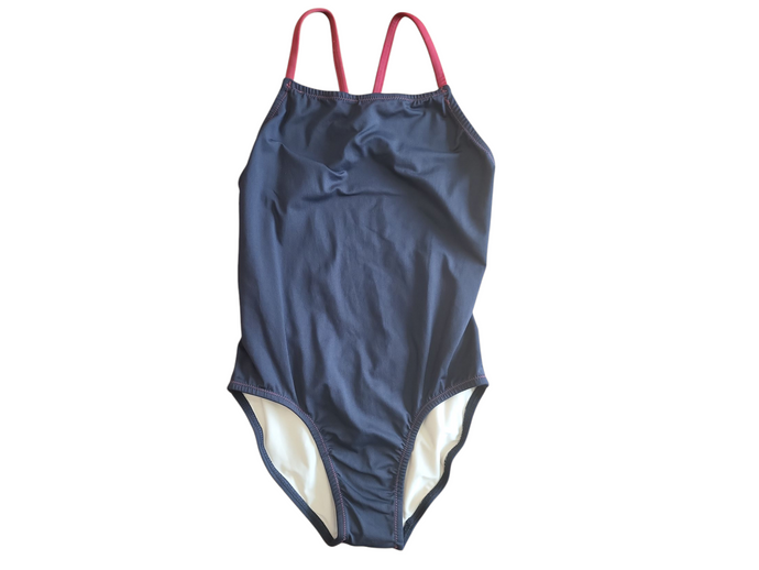 Size 34 Black with Maroon Straps